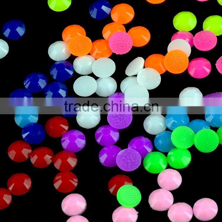 Free Sample Flatback Jelly Hotfix Stone, Resin and Epoxy Hotfix Rhinestone All Size