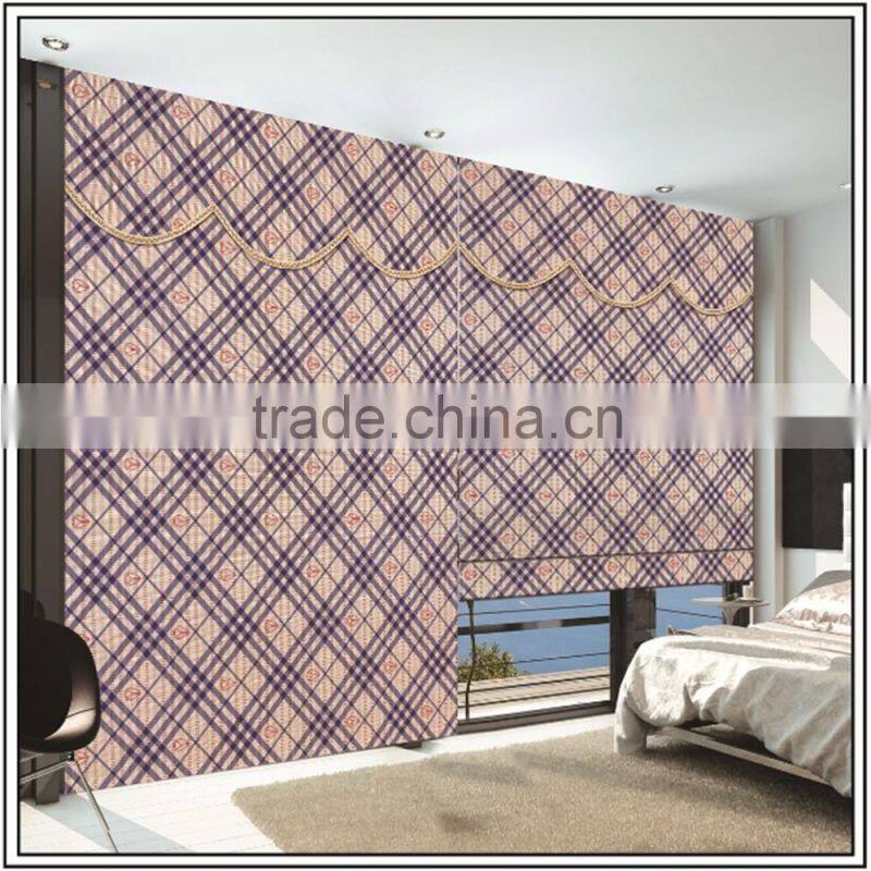 Kingo Bamboo Simple Roll Up Window blind shade natural color
