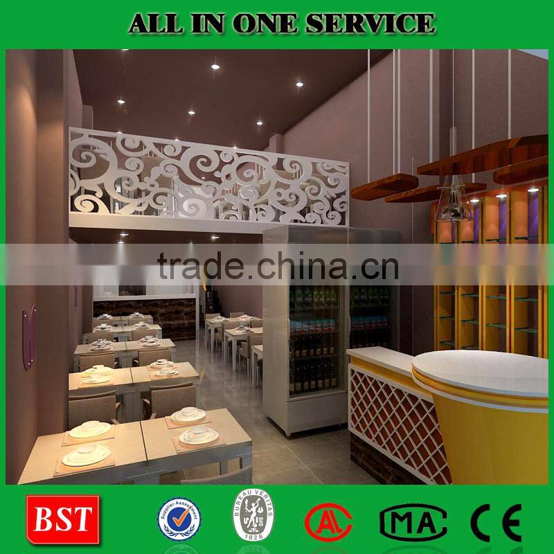 Restaurant counter shelf and store equipment