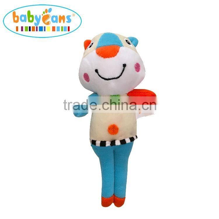 Babyfans baby rattle toy educational baby soft toy plush stuffed baby toy
