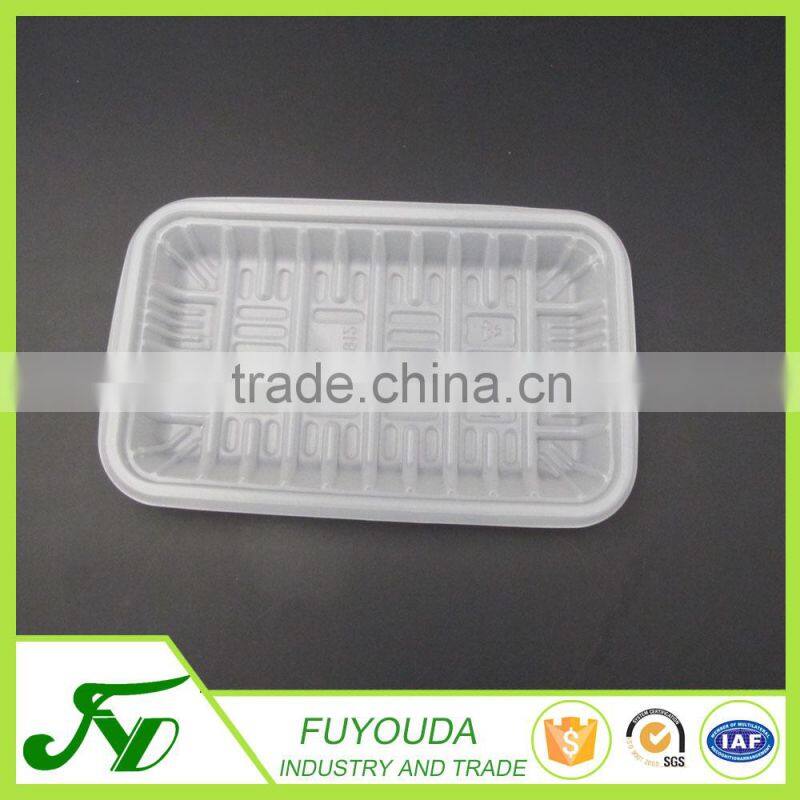 PP rectangular clear plastic 1612 fruit tray
