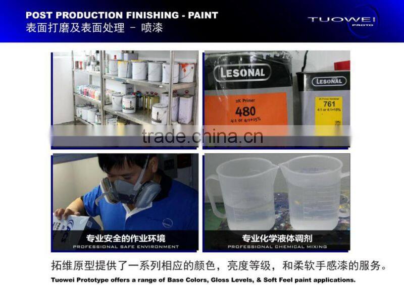 High impact strong plastic Delrin parts rapid prototype gear