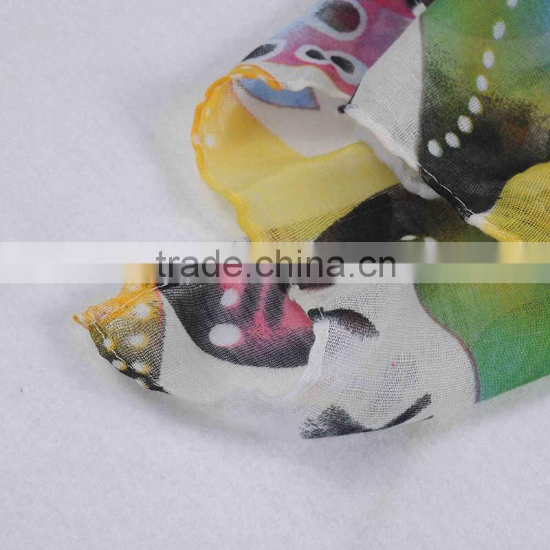 New fashion 2016 polyester russian women scarf and shawl wholesale