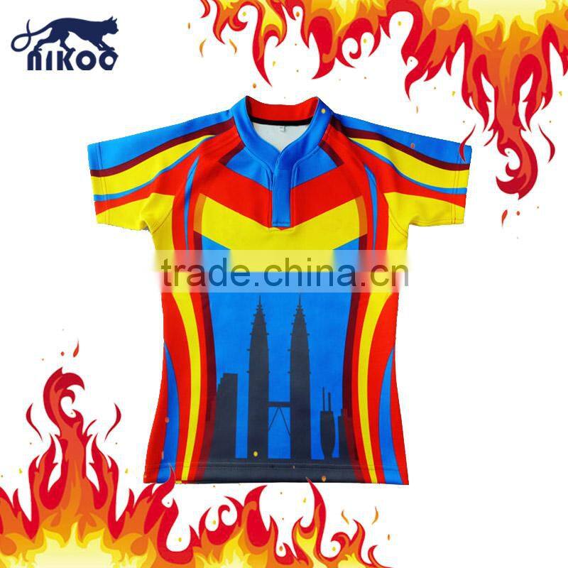 Custom sublimation jersey rugby football shirt custom sublimated rugby jerseys