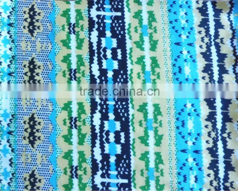 40s 350gsm polyester velour for winter garment