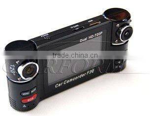hd car dvr driver recorder 1280*1440 with 2.7" inch lcd screen