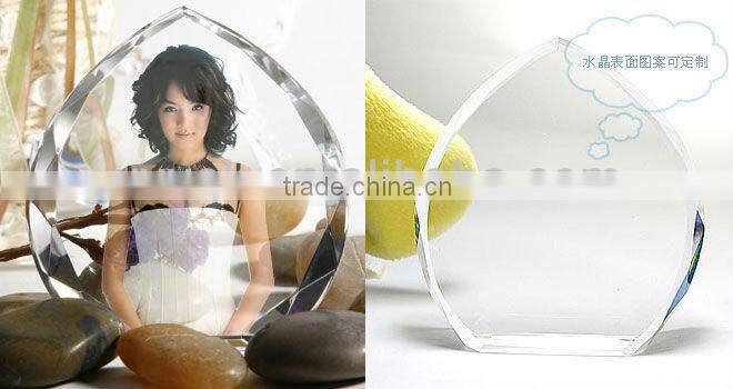 Cheap 3d crystal laser engraving gifts