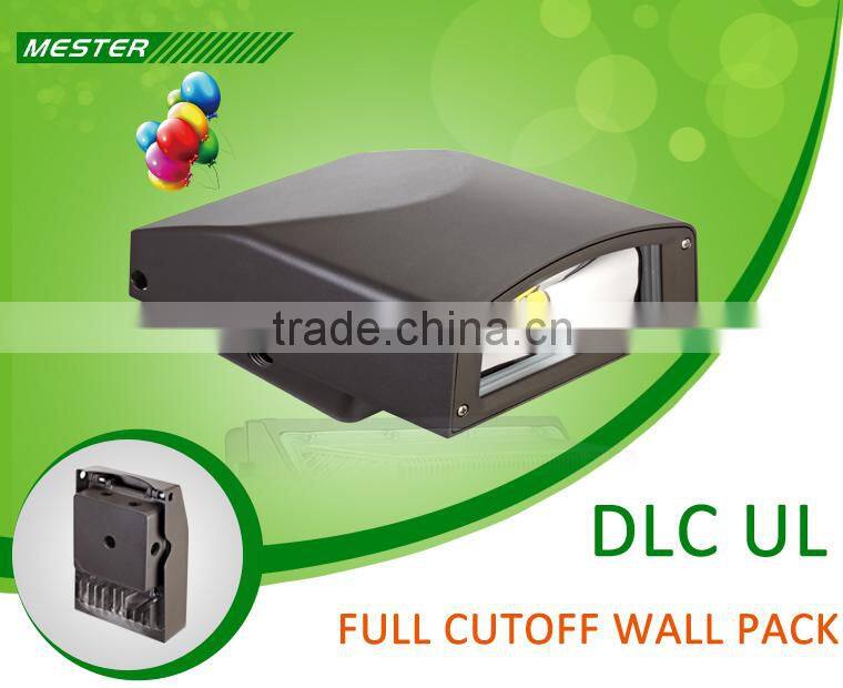 UL DLC FCC 40w Full Cut-Off LED Wall Pack Fixture