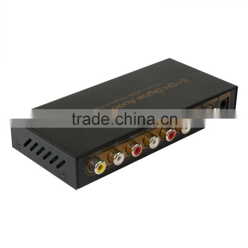 5.1CH Digital Audio Decoder With USB Multi-Media