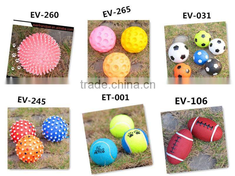 2015 New!Hot Selling Football & Basketball&Rugby With Dog Rope Toy Pet Product