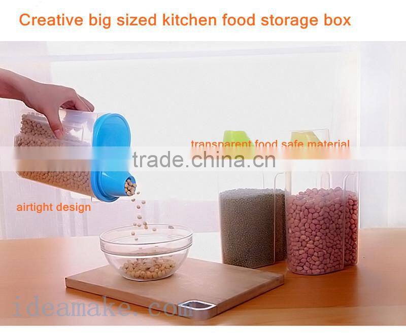 Eco-friendly plastic food storage container