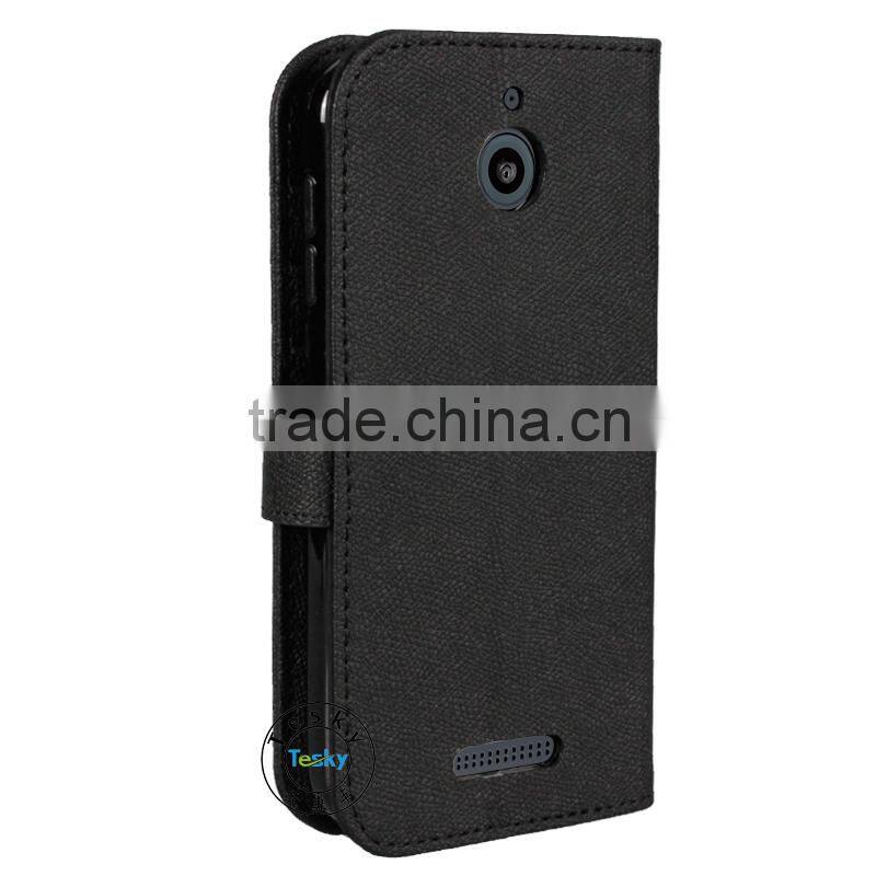 premium cell phone accessories wallet case for HTC Desire 510