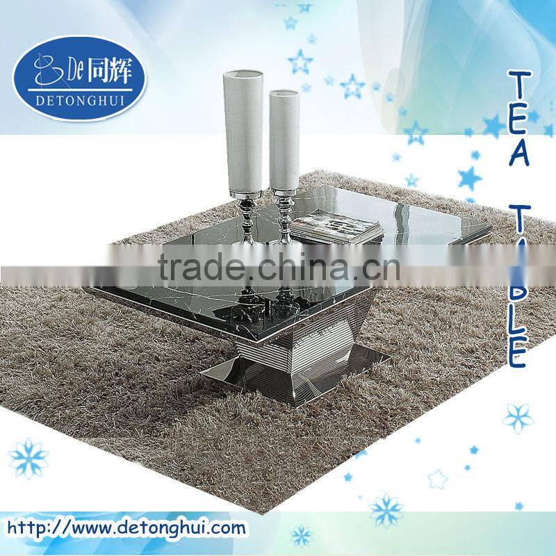 2014 Latest design Home furniture stone teapoy table CJ-841#