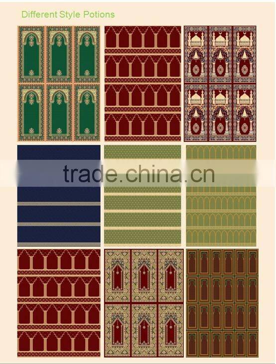 Top high quality muslim prayer carpet
