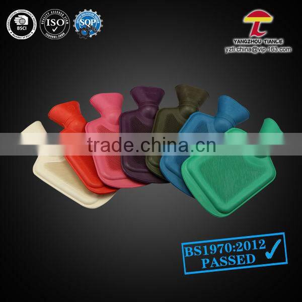 purple colour with twill weave high quality 500ml hot water bag