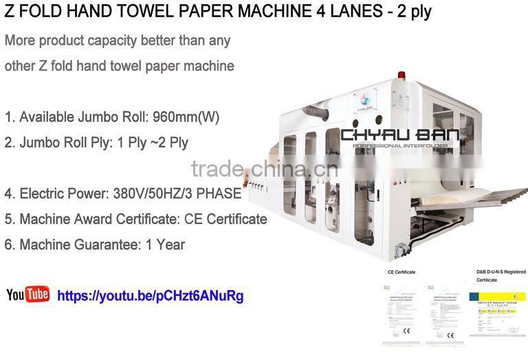 N Fold Hand Paper Towel Dispenser Packaging Machinery Manufacturer