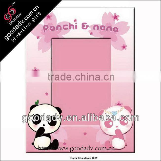 Advertising logo Paper Photo Frame Custom cheap photo paper frames