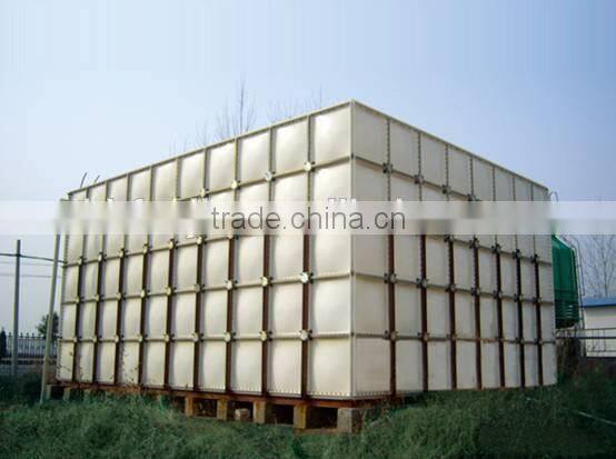 Externally Braced FRP Fiberglass Sectional Water Tank For Good Price