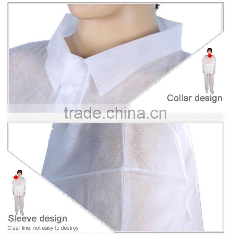 low price disposable nowoven medical coat