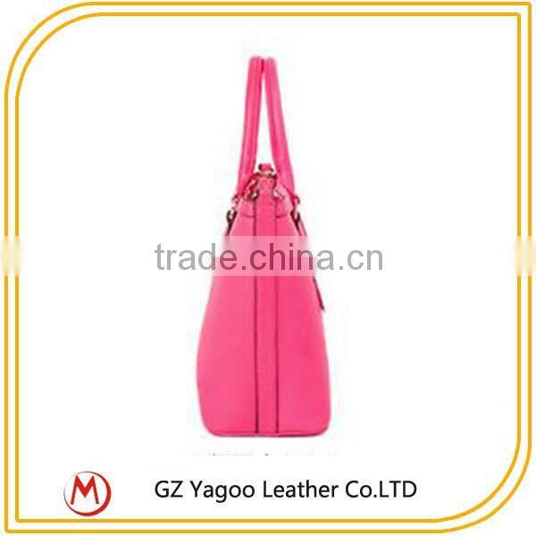 Single shoulder handbags made China wholesale fashion leather handbags
