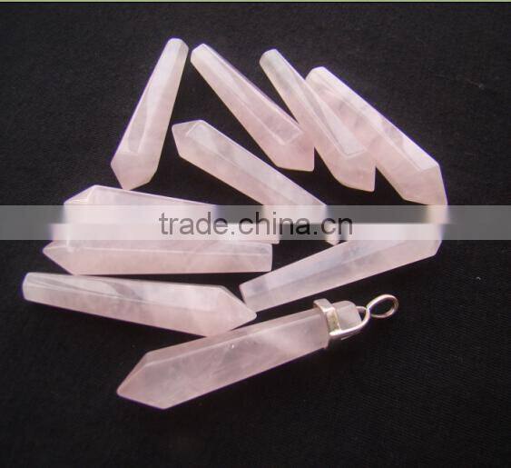 2015 Rose Quartz Crystal Points