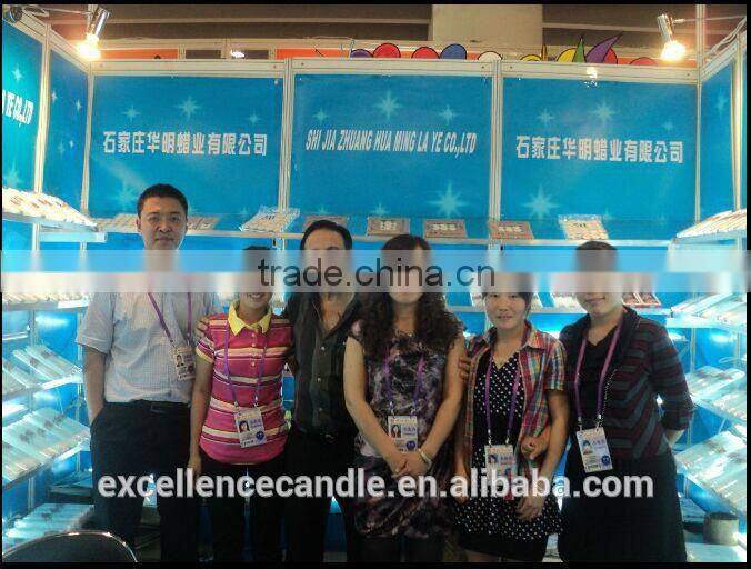 scented decorative pillar candle