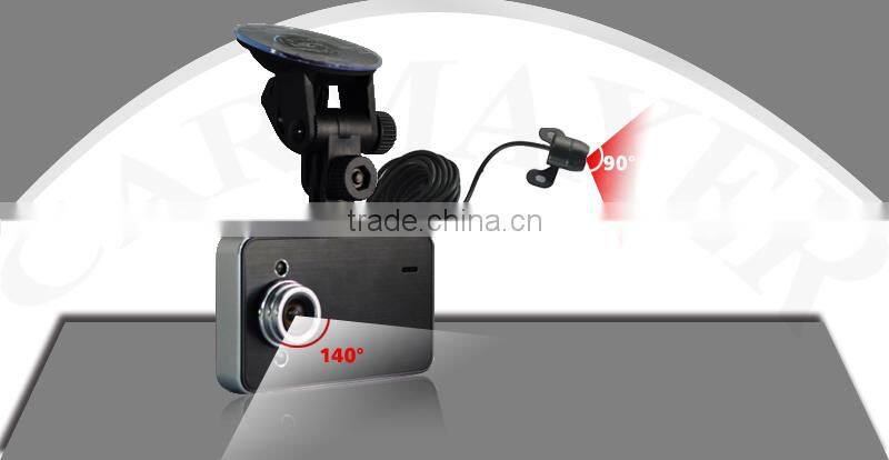 2014 Carmaxer OEM PIP HD Dual Camera car black box with backup camera