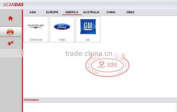 2016 Original Wireless Universal Car Diagnostic Tool UCANDAS VDM Update Online Auto Scanner VDM Newest Version V3.82