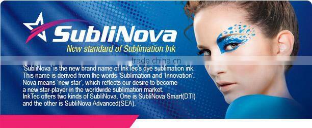 SubliNova Smart InkTec dye sublimation ink