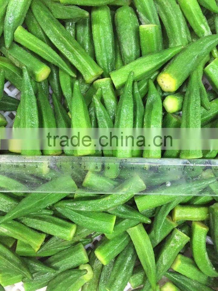 2016 new IQF frozen okra