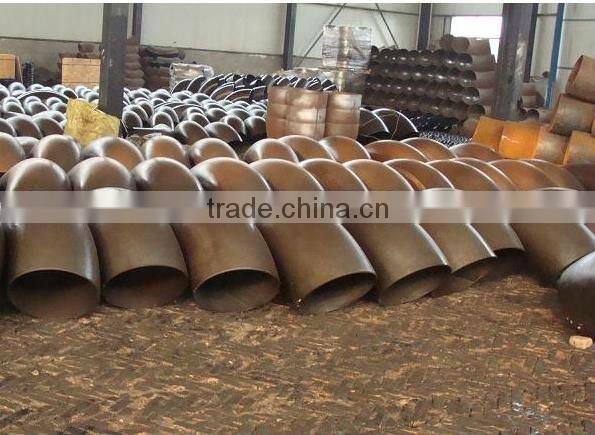 carbon steel 45&90D elbow ,LR and SR&seamless pipe fittings ASME B16.9 A234WPB