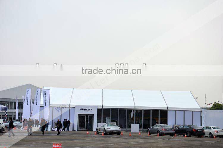 outdoor arch 25m x 60m marquee event hard ABS solid wall tent with glass door