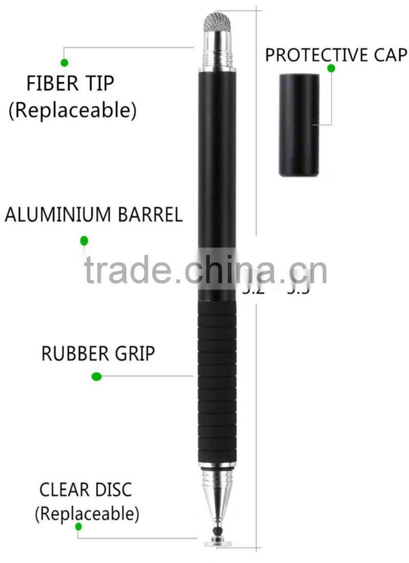 2-in-1 Universal Stylus and Ballpoint Pens - Multi-function accessories for Tablet / Cell Phone Touch Screen including iPad Air