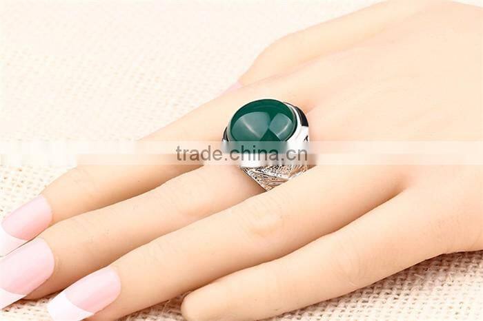 1 dollar shop women jewelry zinc alloy red blue green stone finger ring