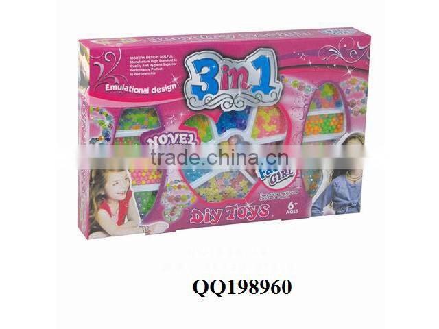 Girls DIY beads set toy