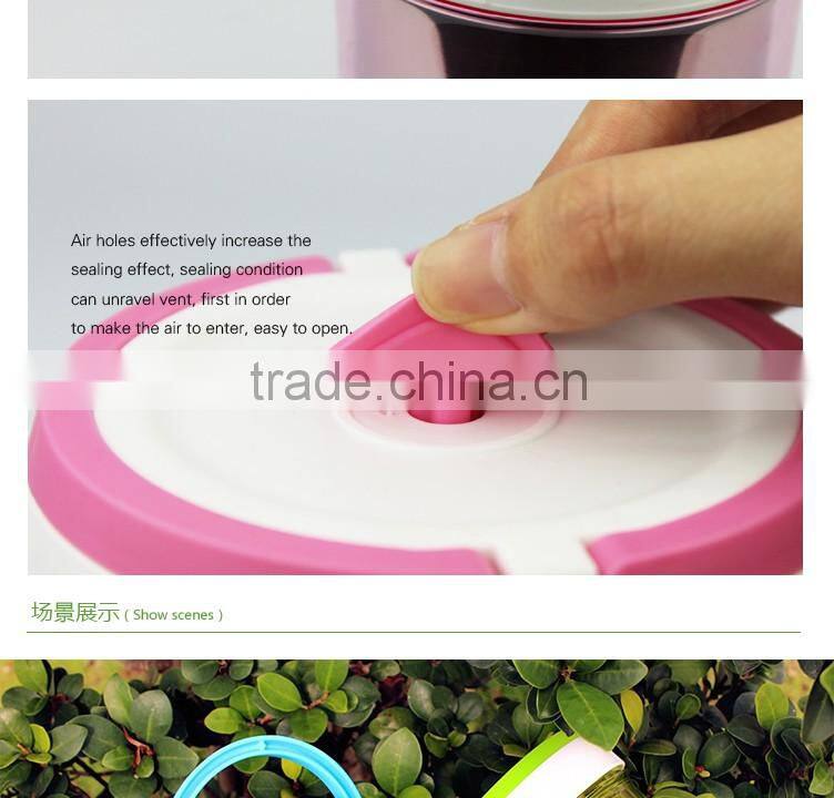good quality cheap price hot sale colorful insulated stainless steel bento box/food lunch box with hole for student