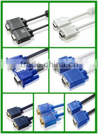 2 filters male to male VGA Cable
