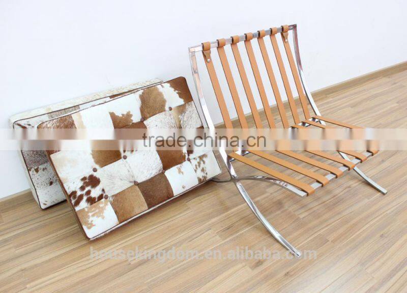 Barcelona chair (8030-pony skin)