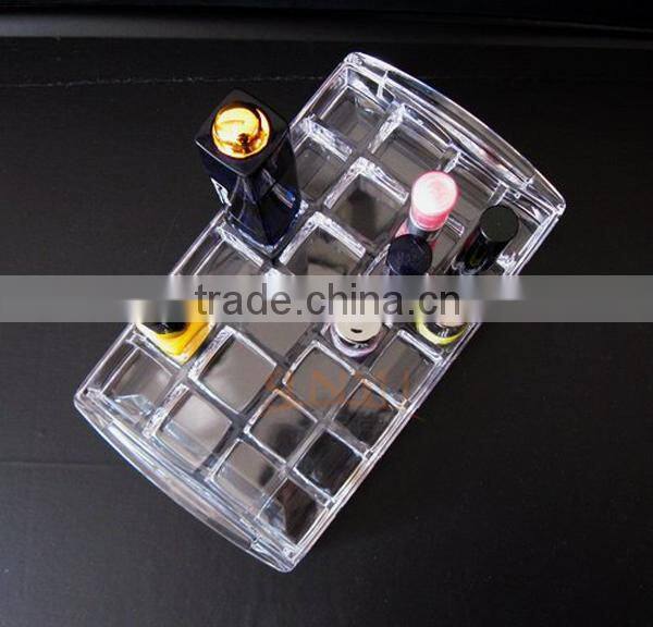 Beautiful Acrylic Nail Polish Display With Storage Box