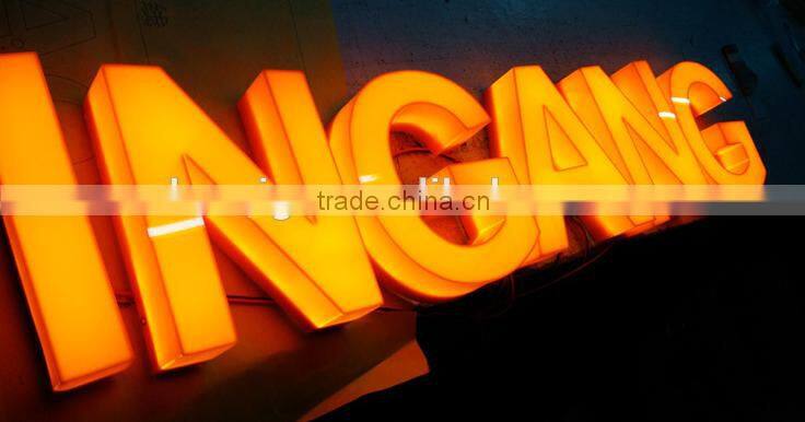 Led Light Up 3d Acrylic Signage Lettering