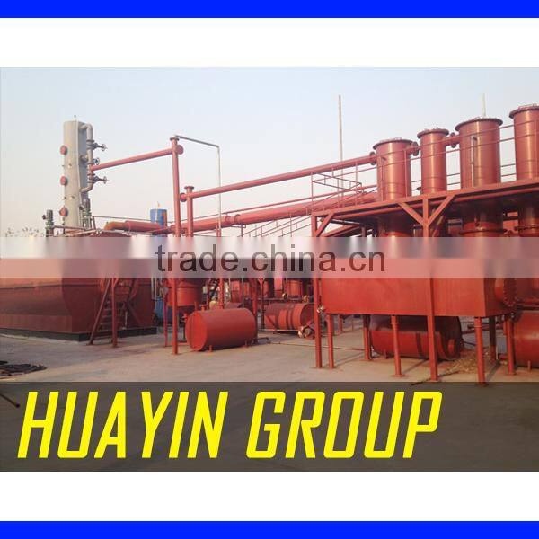 10TPD in Gujarat waste motor oil pyrolysis