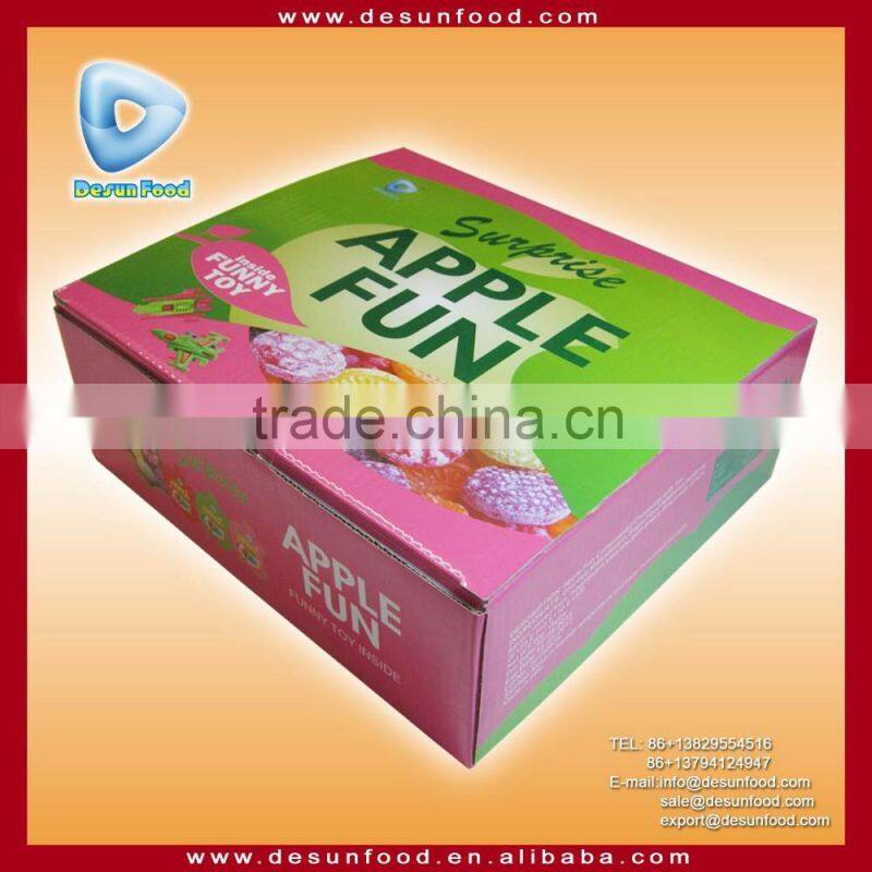 crystal rock candy Colourful Hard Candy In Cute heart Glass Bottle