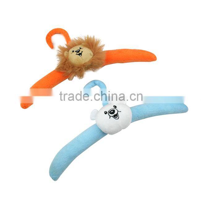 Animal shaped coat hanger for clothes rack