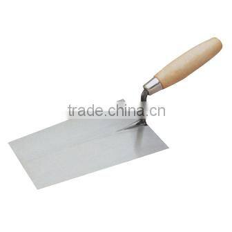 carbon Steel Blade and Wooden Handle Bricklaying Trowel, Tiling Hand Tools