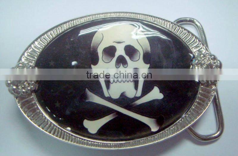 Metal Skull Buckle