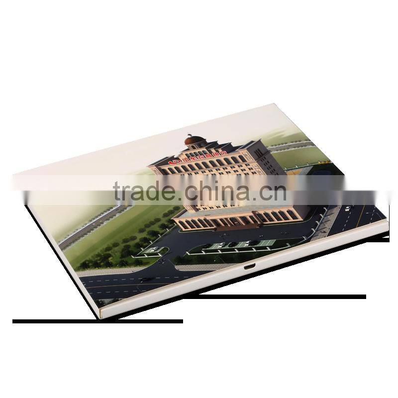 Bank theme europe lcd video player brochures for business