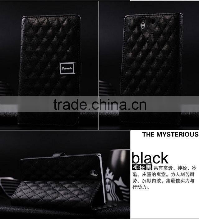 Whosale sheep leather Case for Sony L36H