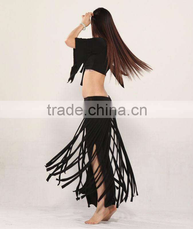 SWEGAL Wholesale belly dance costume,top and skirt dance dress SGBDT13115