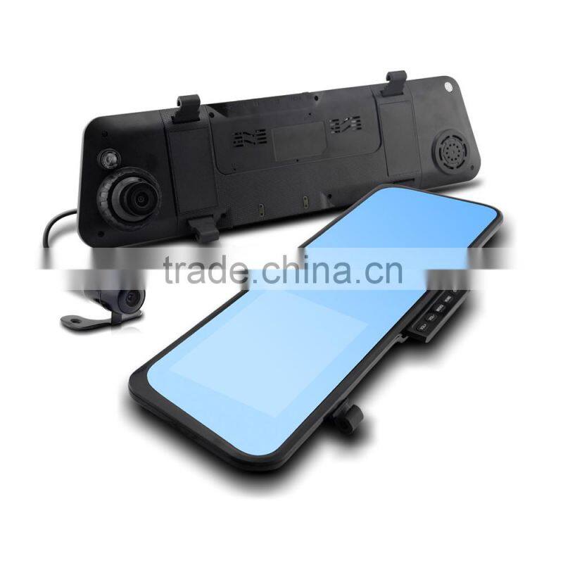 The best quality and price Dual camera HD 1080P car DVR GPS module car drive recorder DVR