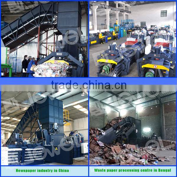 High quality cardboard baler horizontal baler automatic baler,cardboard baler,carton press machine